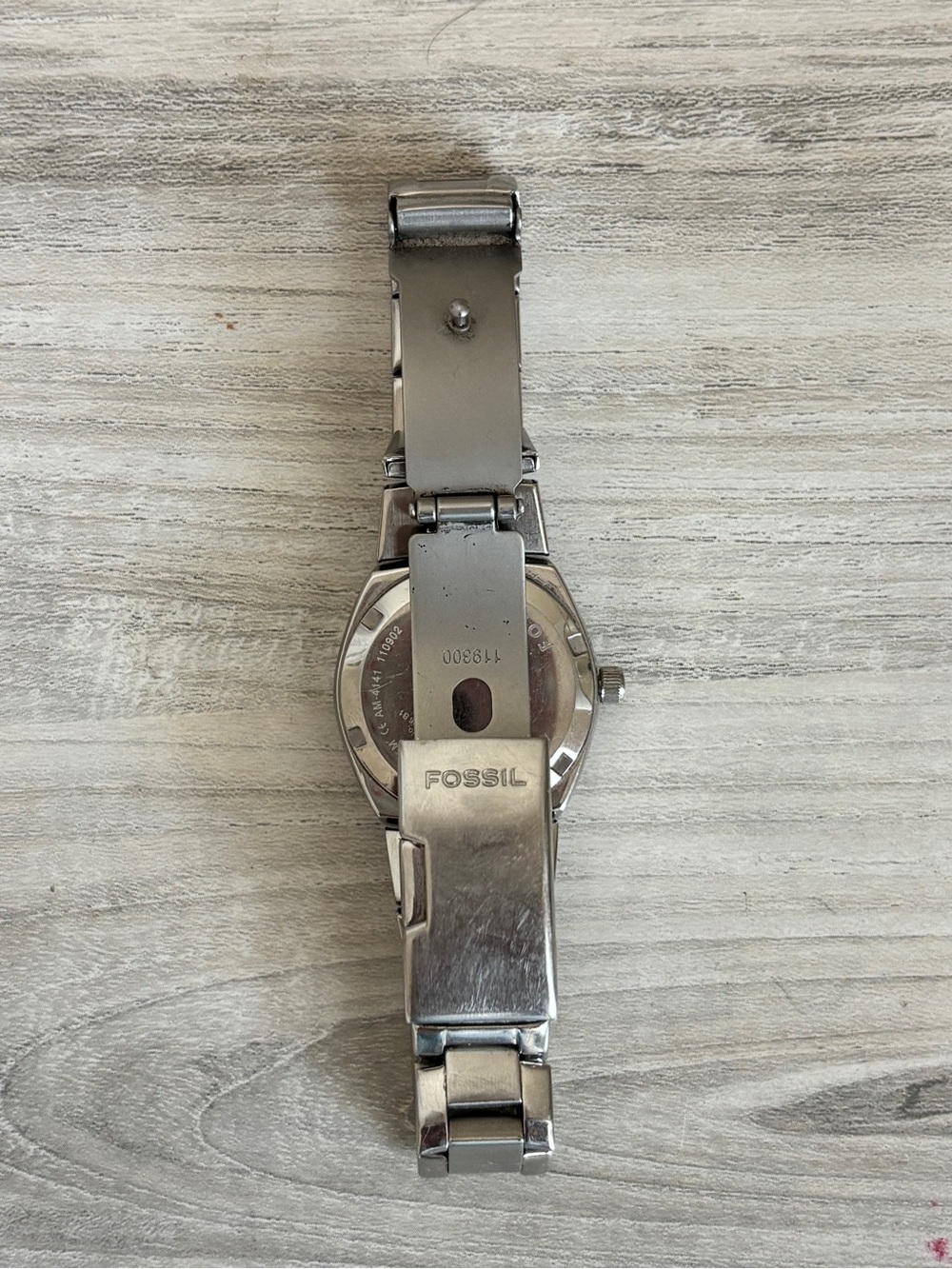 Fossil Women's Colleague Y2K Quartz Stainless Steel Silver Three-Hand Watch - Picture 2 of 5